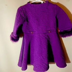 Janie and Jack Purple dress 2T